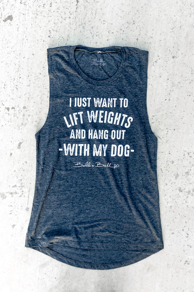I Just Want To Do Yoga And Hang With My Dog Tank Top, Yoga Shirt, Yoga –  The Wonder Co.