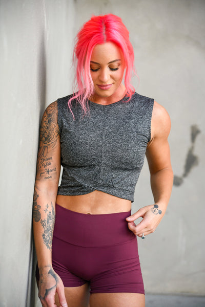 Inspire Cropped Bra Tank - Final Chance Collection