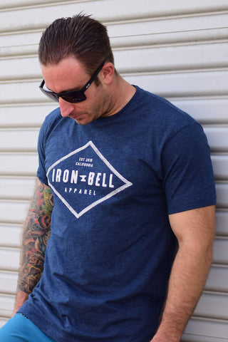 The Signature Diamond Tee - Men's Iron Bell Shirt