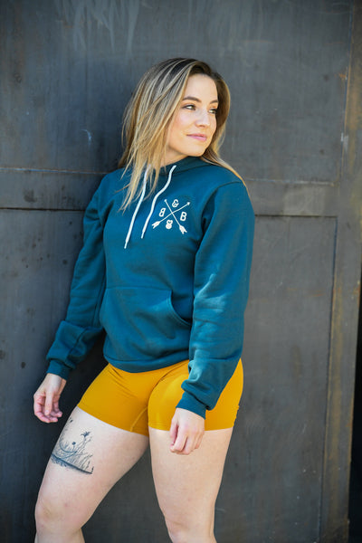 Crossed Arrows - Unisex Fleece Hoodie