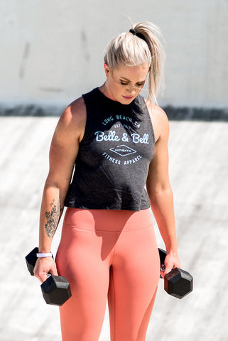 Summer Vintage - Cropped Racerback